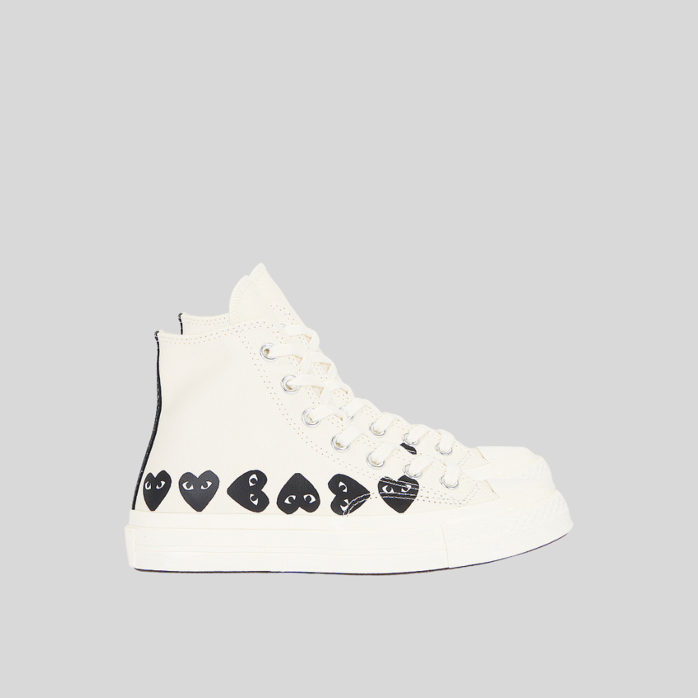 Tenis PLAY Comme des Garçons Multi Heart high de Hombre