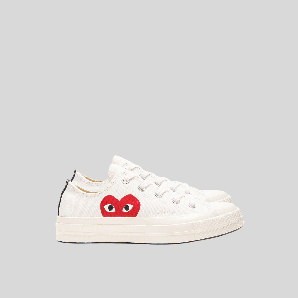Tenis Converse x Comme des Garçons PLAY low de Hombre